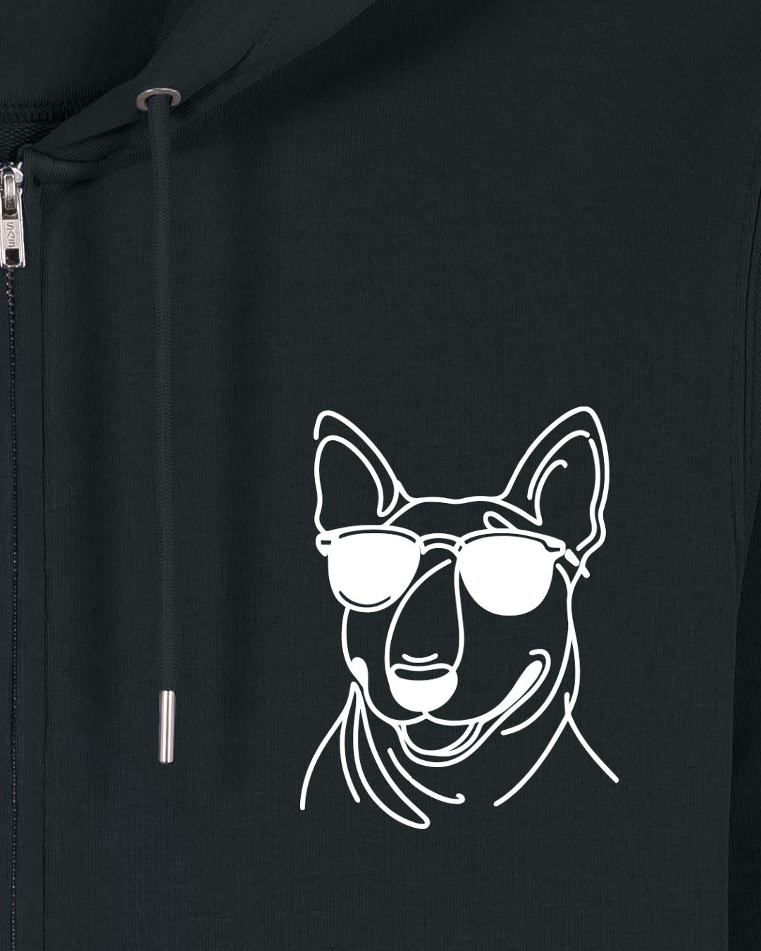 Line Art - Cooler Bullterrier - Motiv