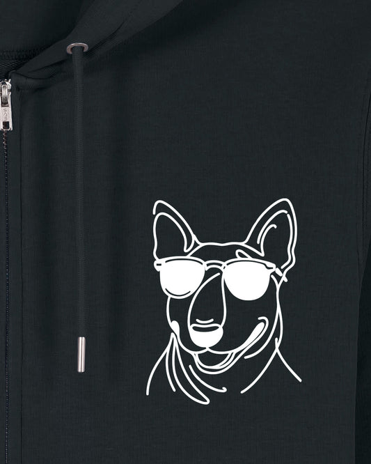 Line Art - Cooler Bullterrier - Motiv