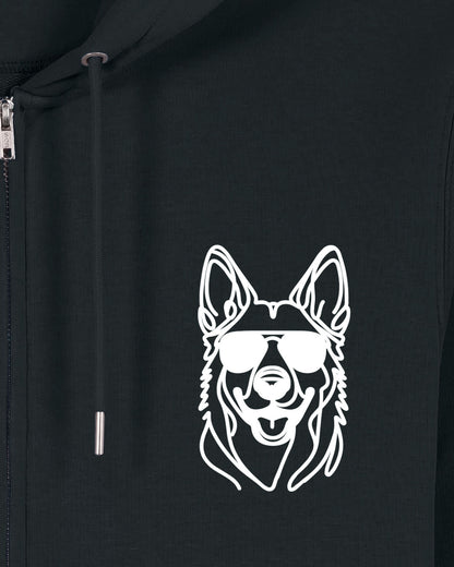 Line Art - Cooler Holländischer Schäferhund - Motiv