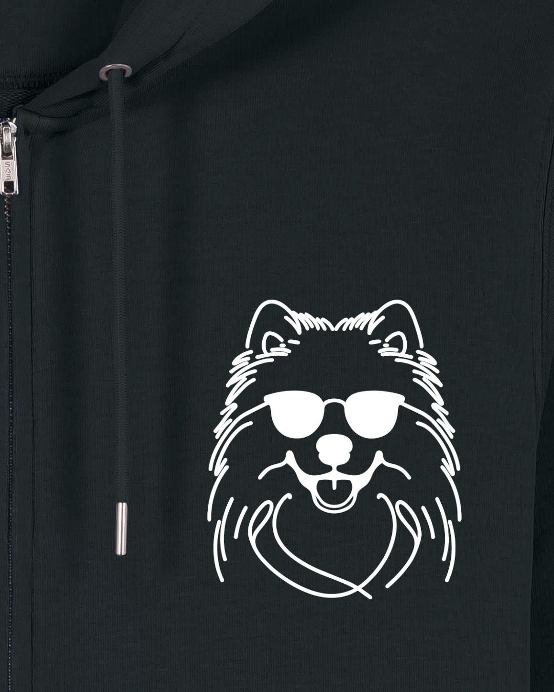 Line Art - Cooler Samojede - Motiv