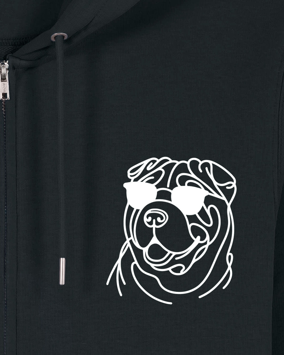 Line Art - Cooler Shar-Pei - Motiv