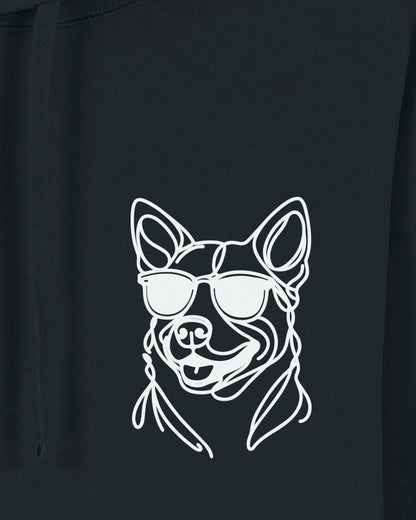 Line Art - Cooler Australian Cattle Dog - Motiv