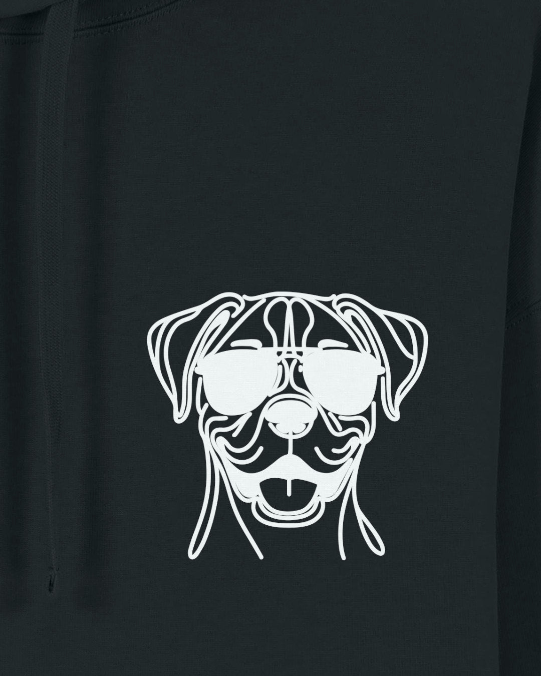 Line Art - Cooler Boxer - Motiv