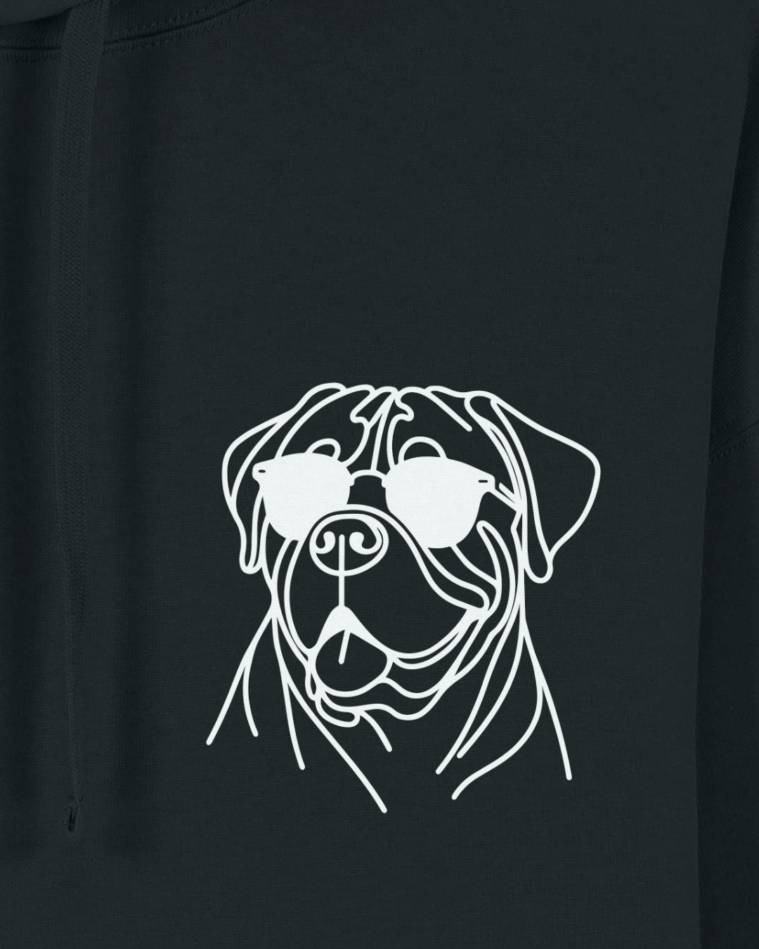 Line Art - Cooler Bullmastiff - Motiv