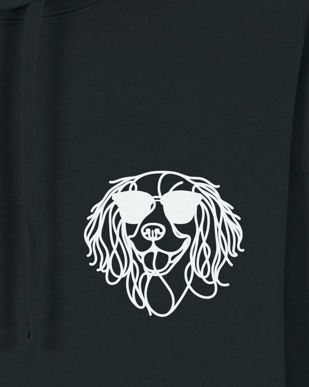 Line Art - Cooler English Springer Spaniel - Motiv