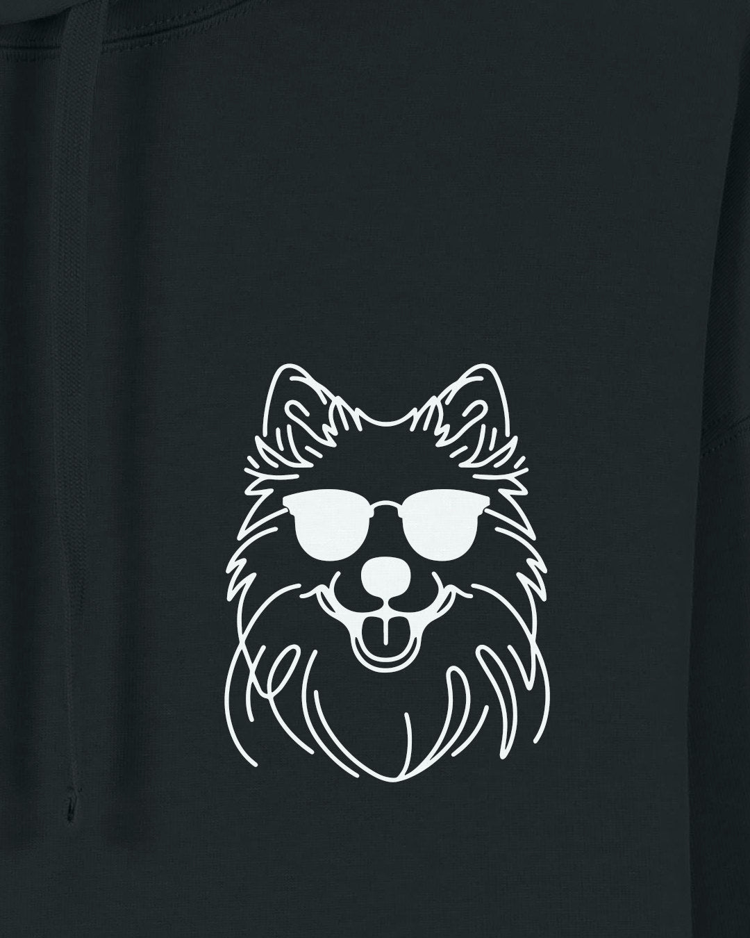 Motiv nah - Line Art - Cooler Islandhund