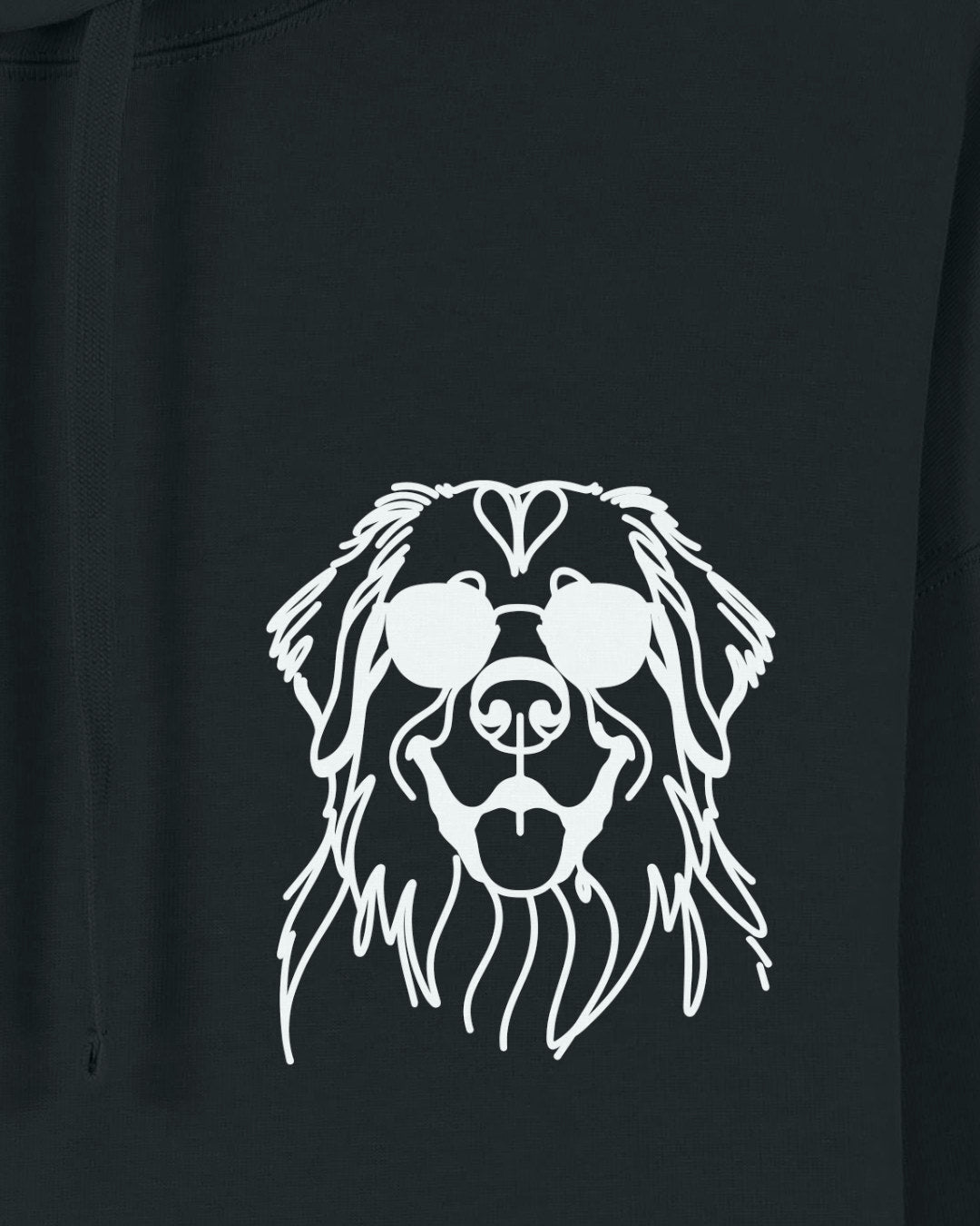 Line Art - Cooler Leonberger - Motiv
