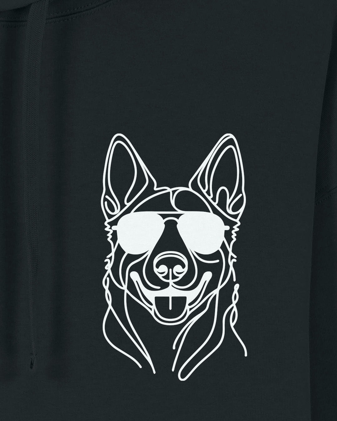 Motiv nah - Line Art - Cooler Malinois