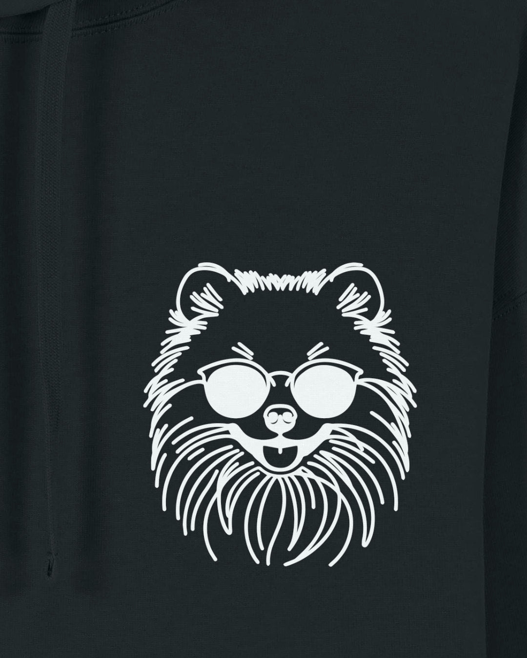 Line Art - Cooler Pomeranian - Motiv