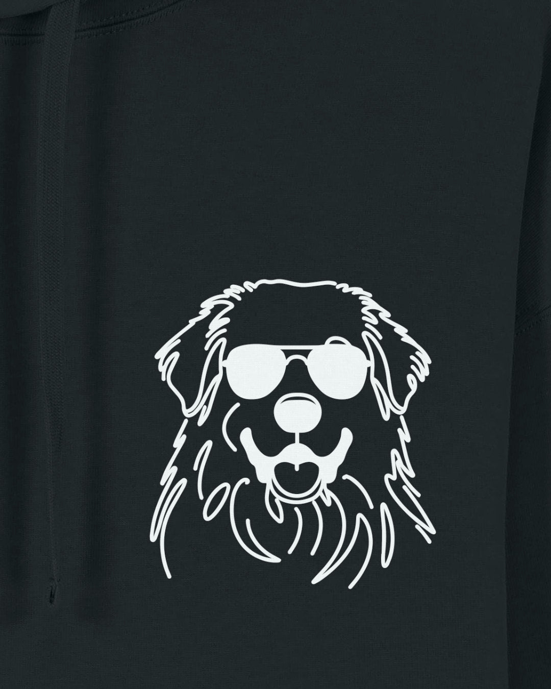 Line Art - Cooler Pyrenäenberghund - Motiv