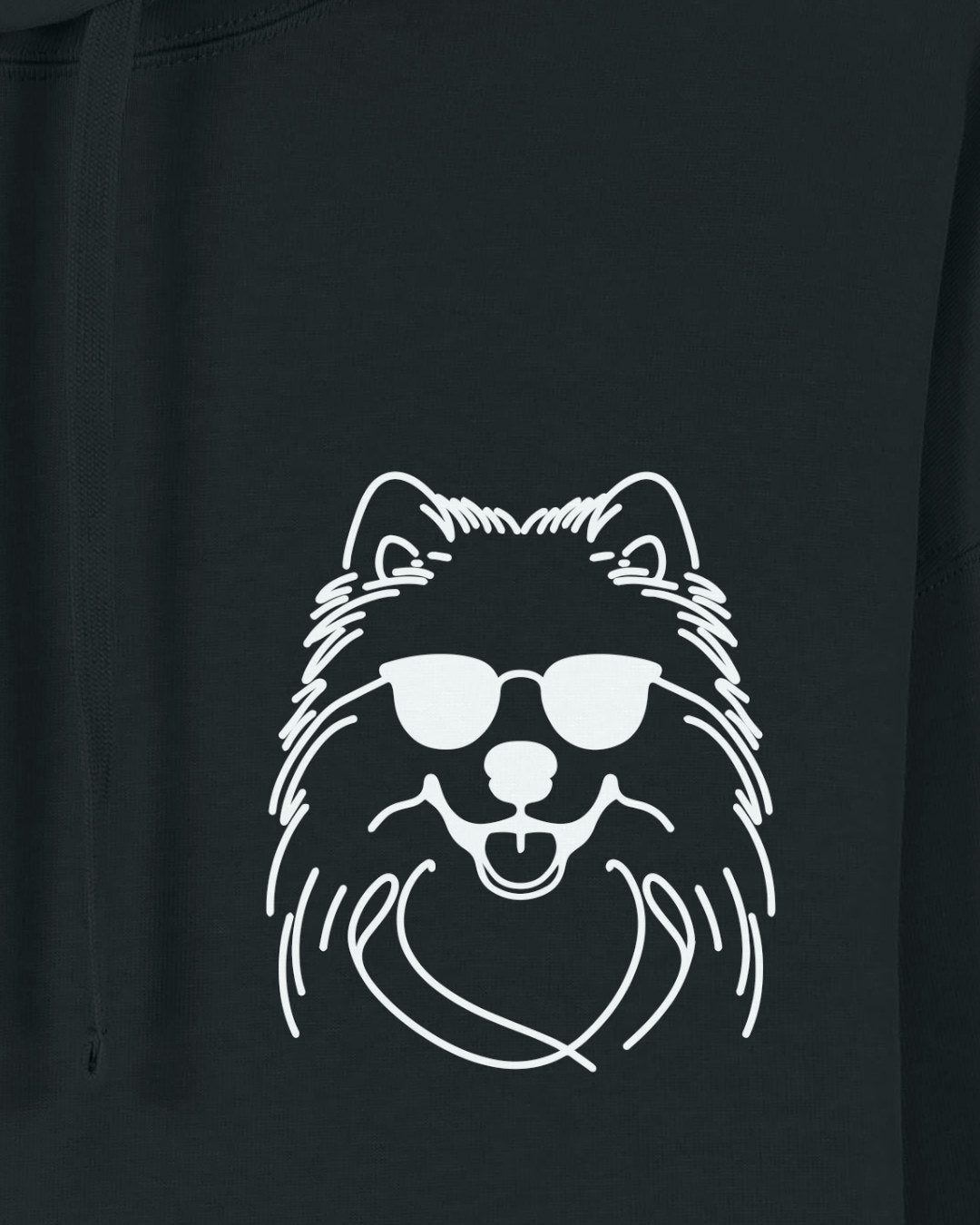 Line Art - Cooler Samojede - Motiv