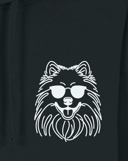 Line Art - Cooler Wolfsspitz - Motiv