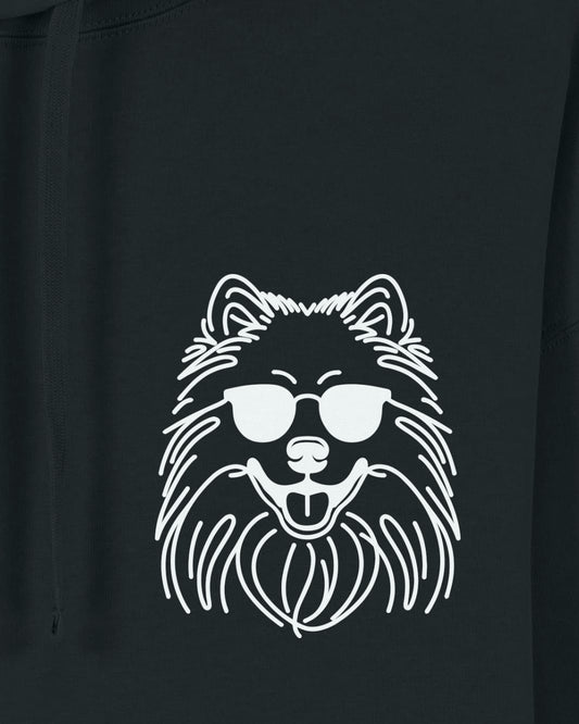 Line Art - Cooler Wolfsspitz - Motiv