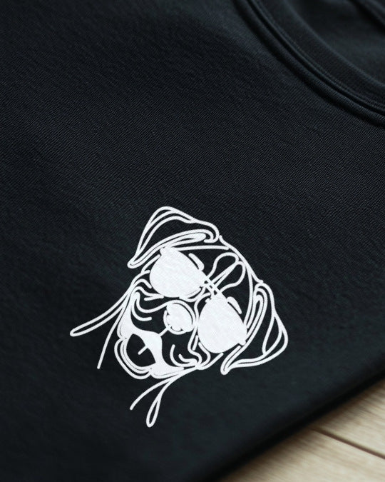 Line Art - Cooler Boxer - Motiv