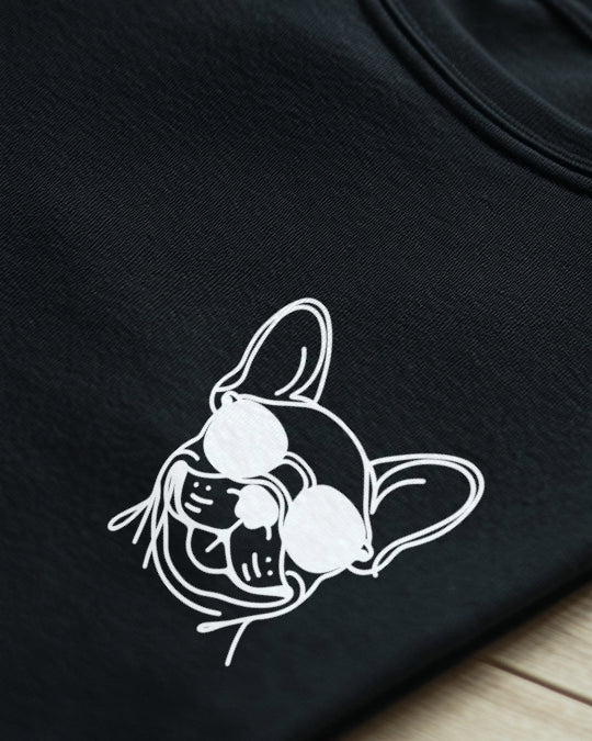 Line Art - Coole Französische Bulldogge - Motiv