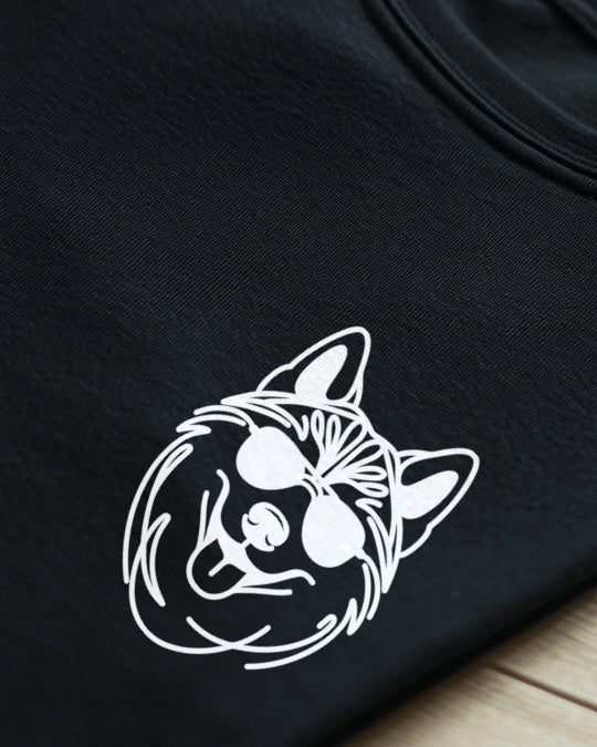 Line Art - Cooler Husky - Motiv