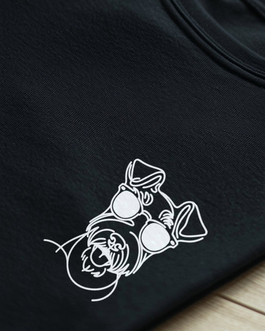 Line Art - Cooler Irish Terrier - Motiv