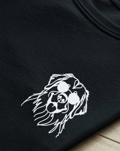 Line Art - Cooler Leonberger - Motiv