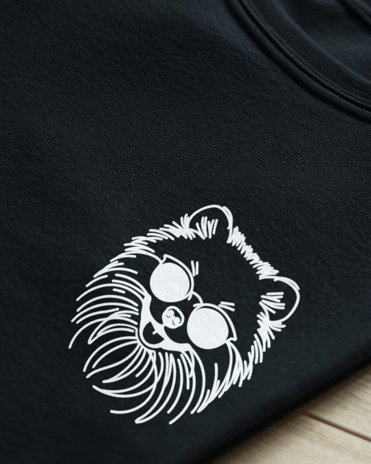Line Art - Cooler Pomeranian - Motiv