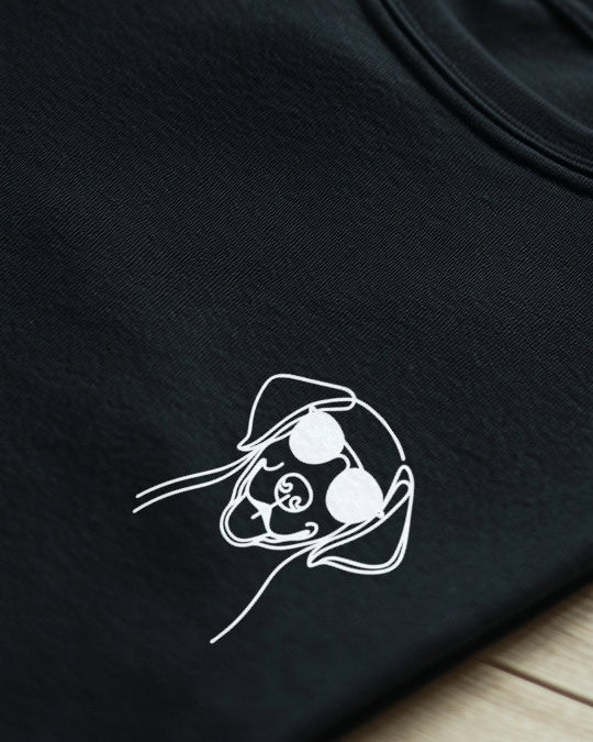 Line Art - Cooler English Pointer - Motiv