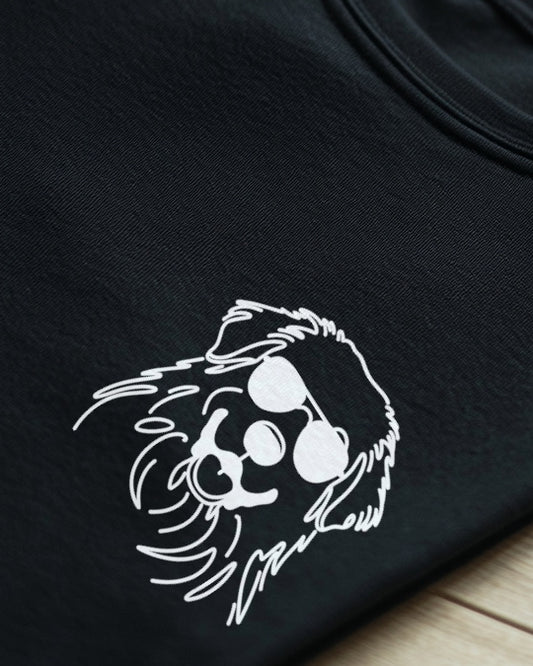Line Art - Cooler Pyrenäenberghund - Motiv