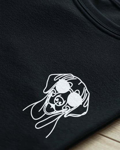 Line Art - Cooler Vizsla - Motiv