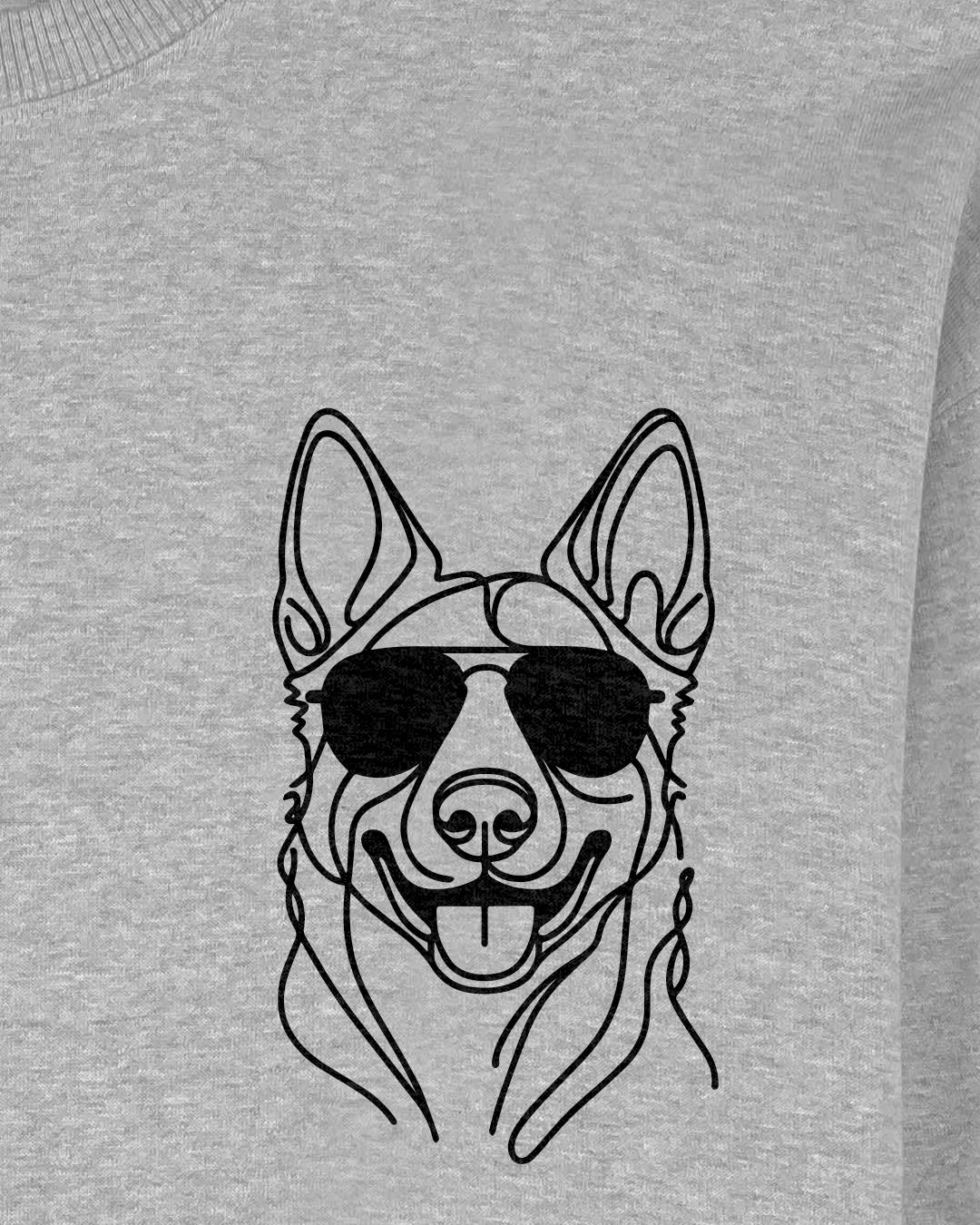 Motiv nah - Line Art - Cooler Malinois
