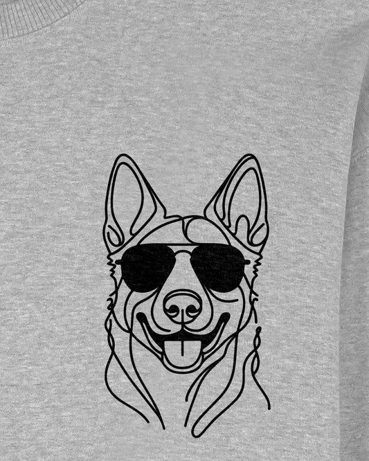 Motiv nah - Line Art - Cooler Malinois
