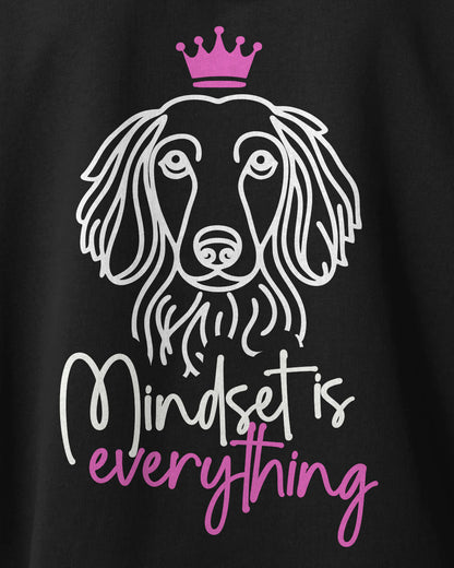 Motiv nah - Mindset is everything - Dackel langhaar