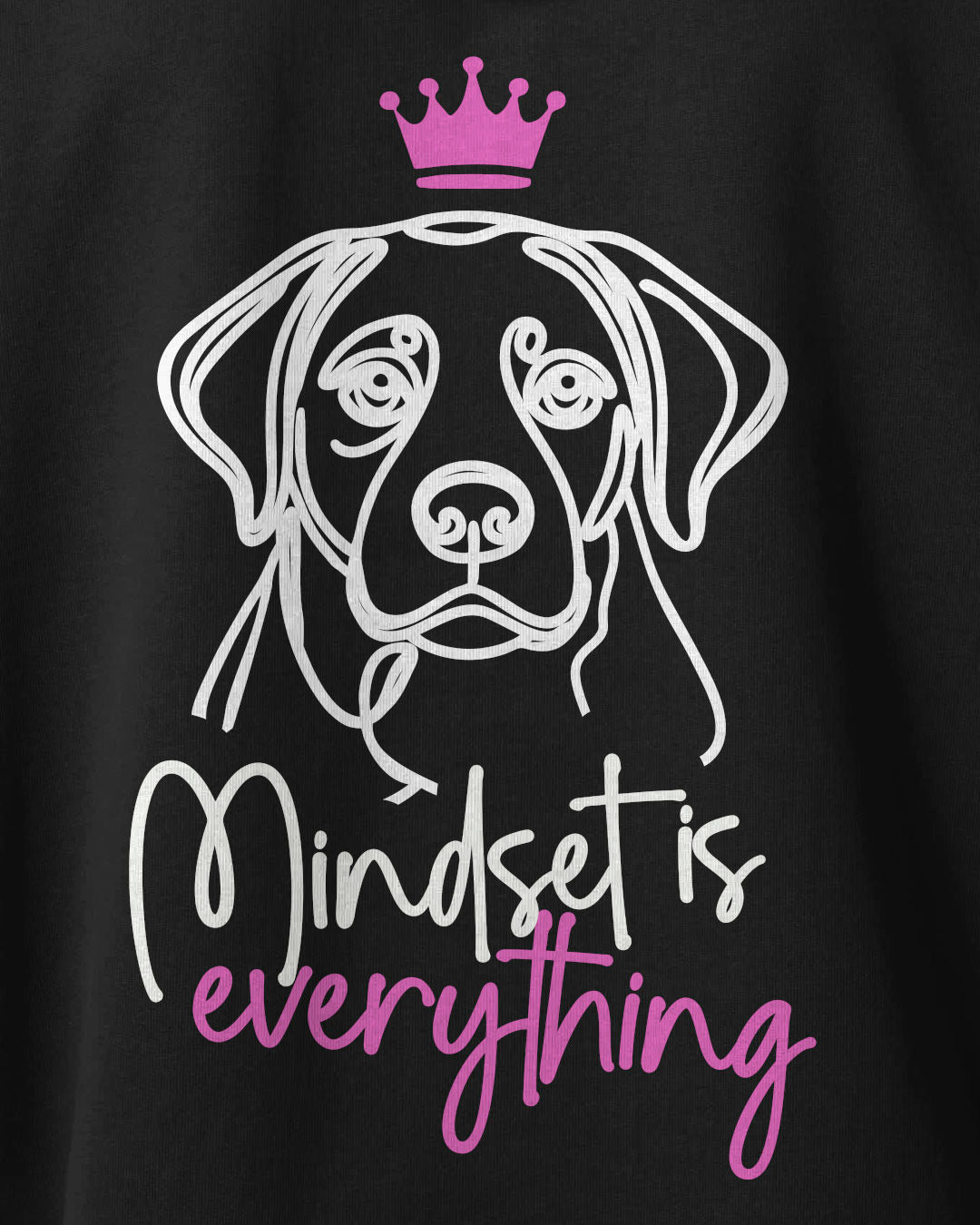 Motiv nah - Mindset is everything - Golden Retriever