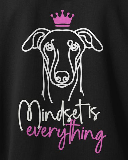 Greyhound - Mindset is everything - Organic Hoodie