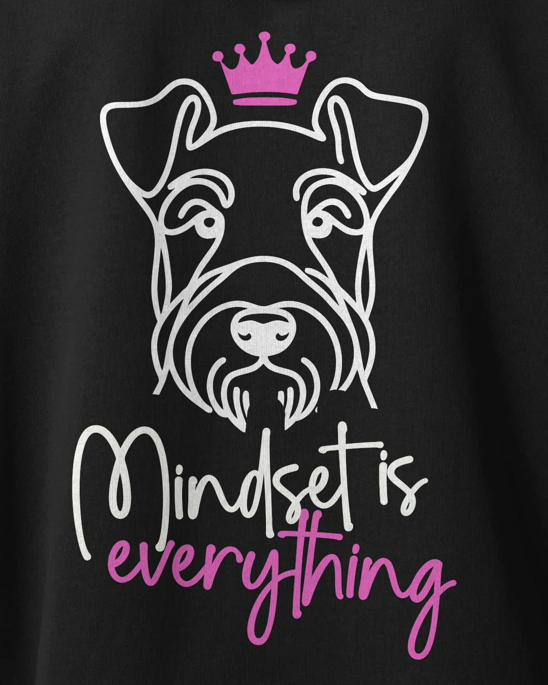 Motiv nah - Mindset is everything - Irish Terrier