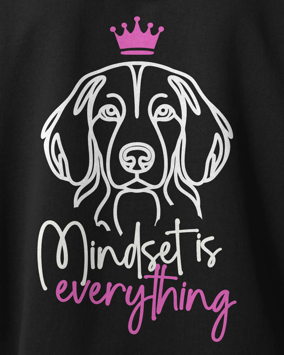 Motiv nah - Mindset is everything - Kooikerhondje