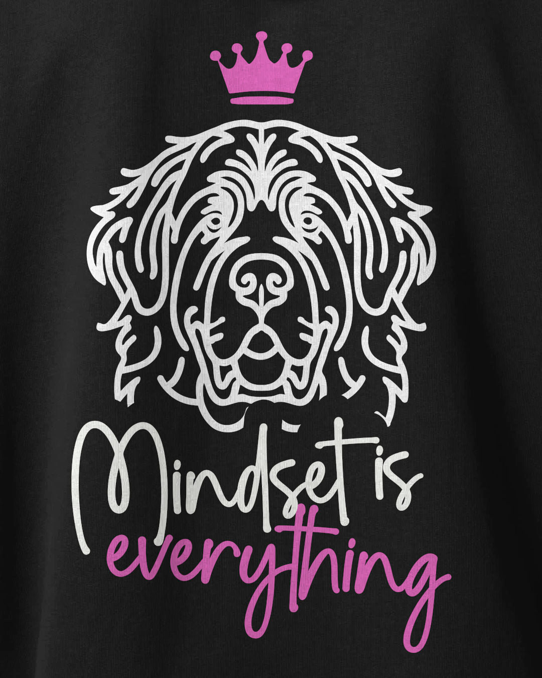 Motiv nah - Mindset is everything - Leonberger