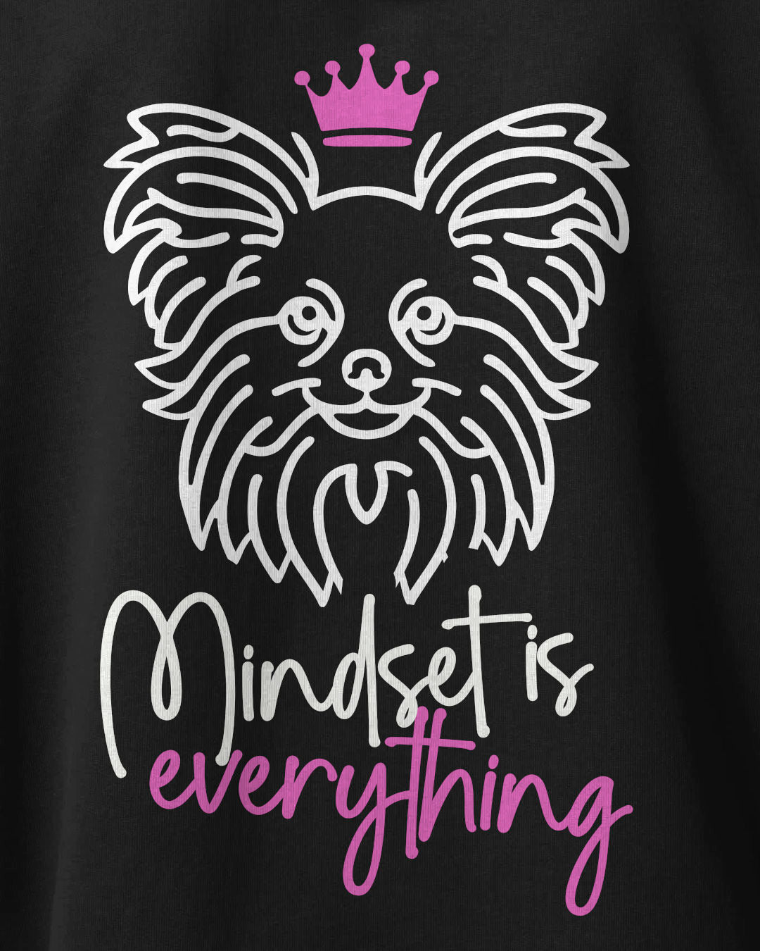 Motiv nah - Mindset is everything - Papillon