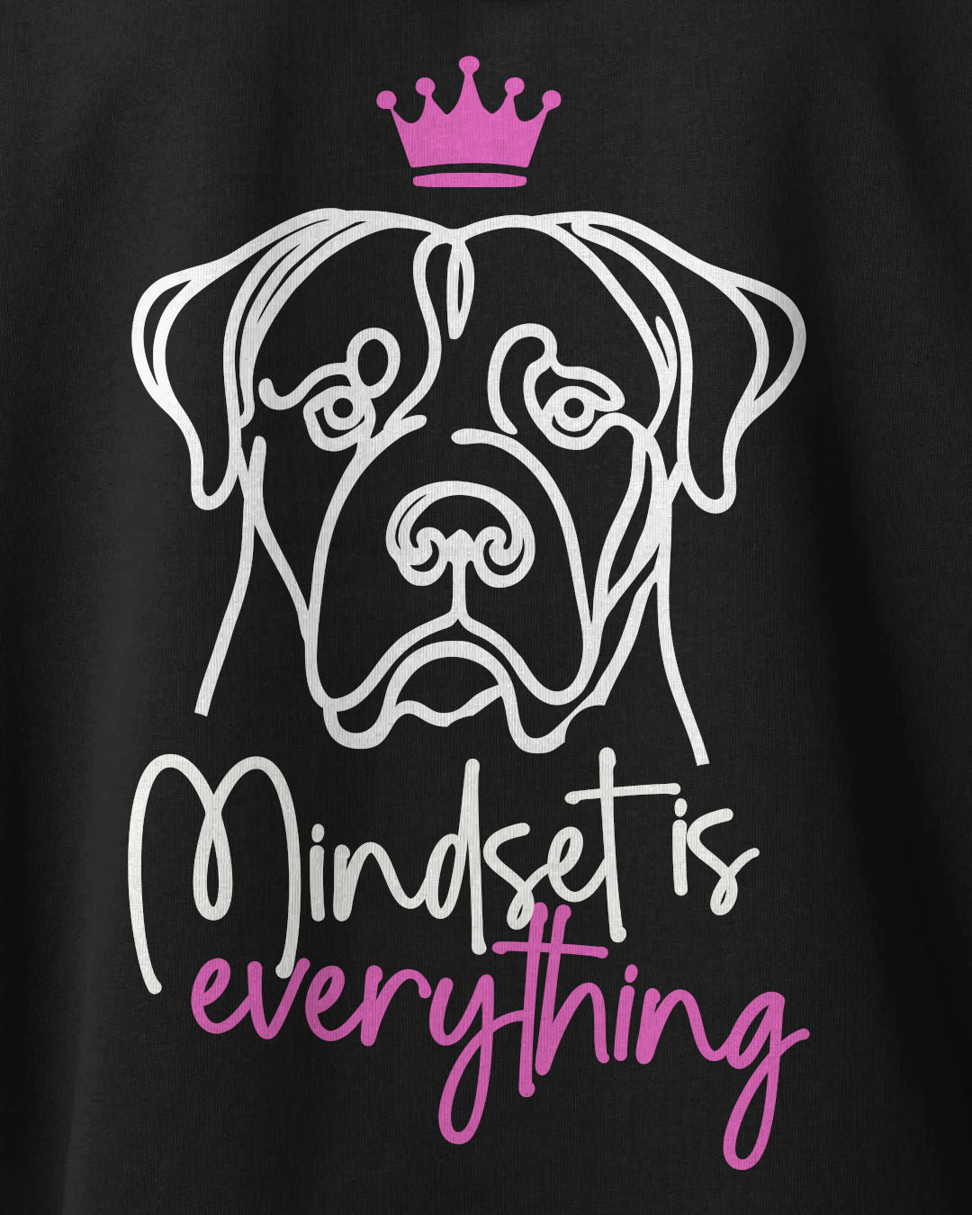 Motiv nah - Mindset is everything - Presa Canario