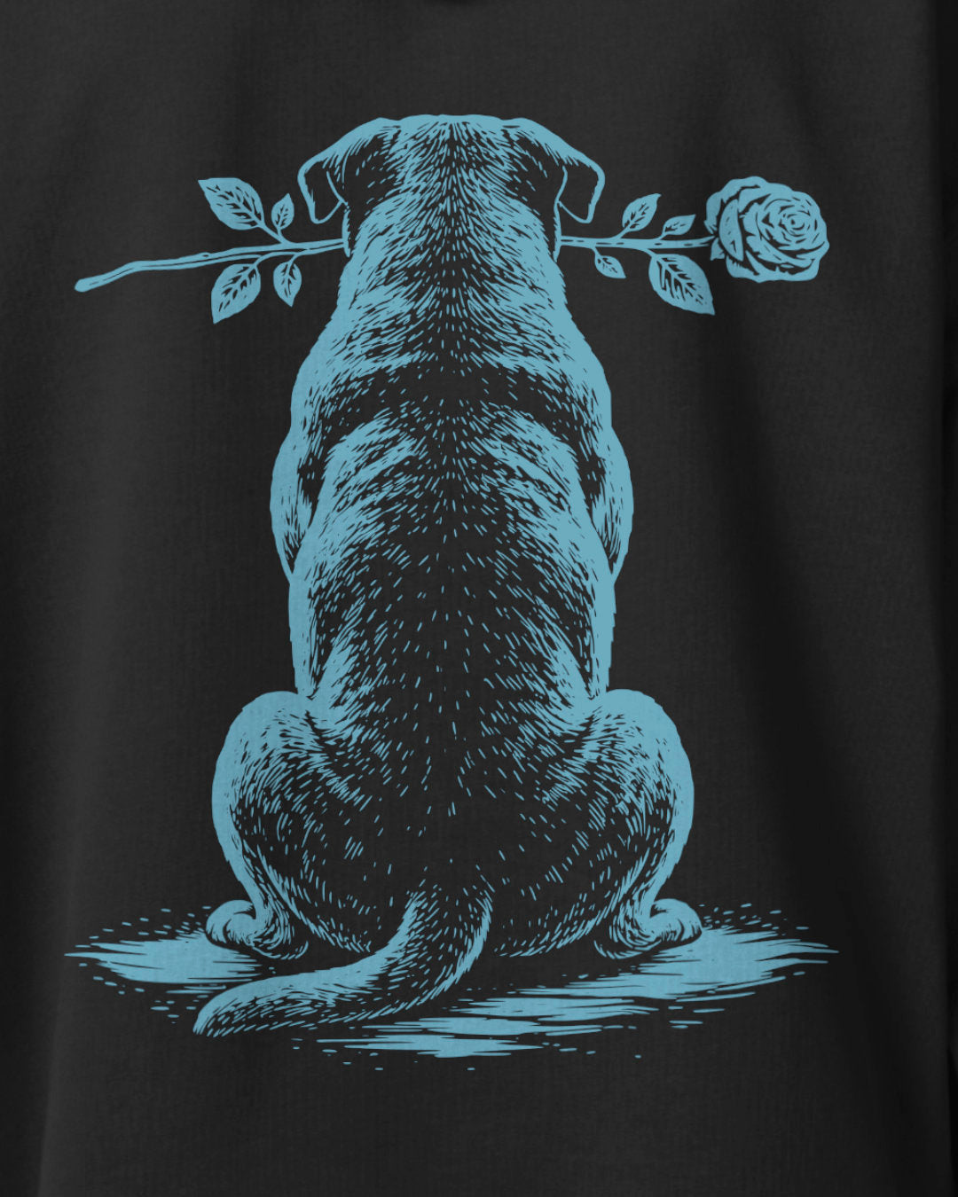 Silent Loyalty - Bordeauxdogge - Organic Oversize Shirt