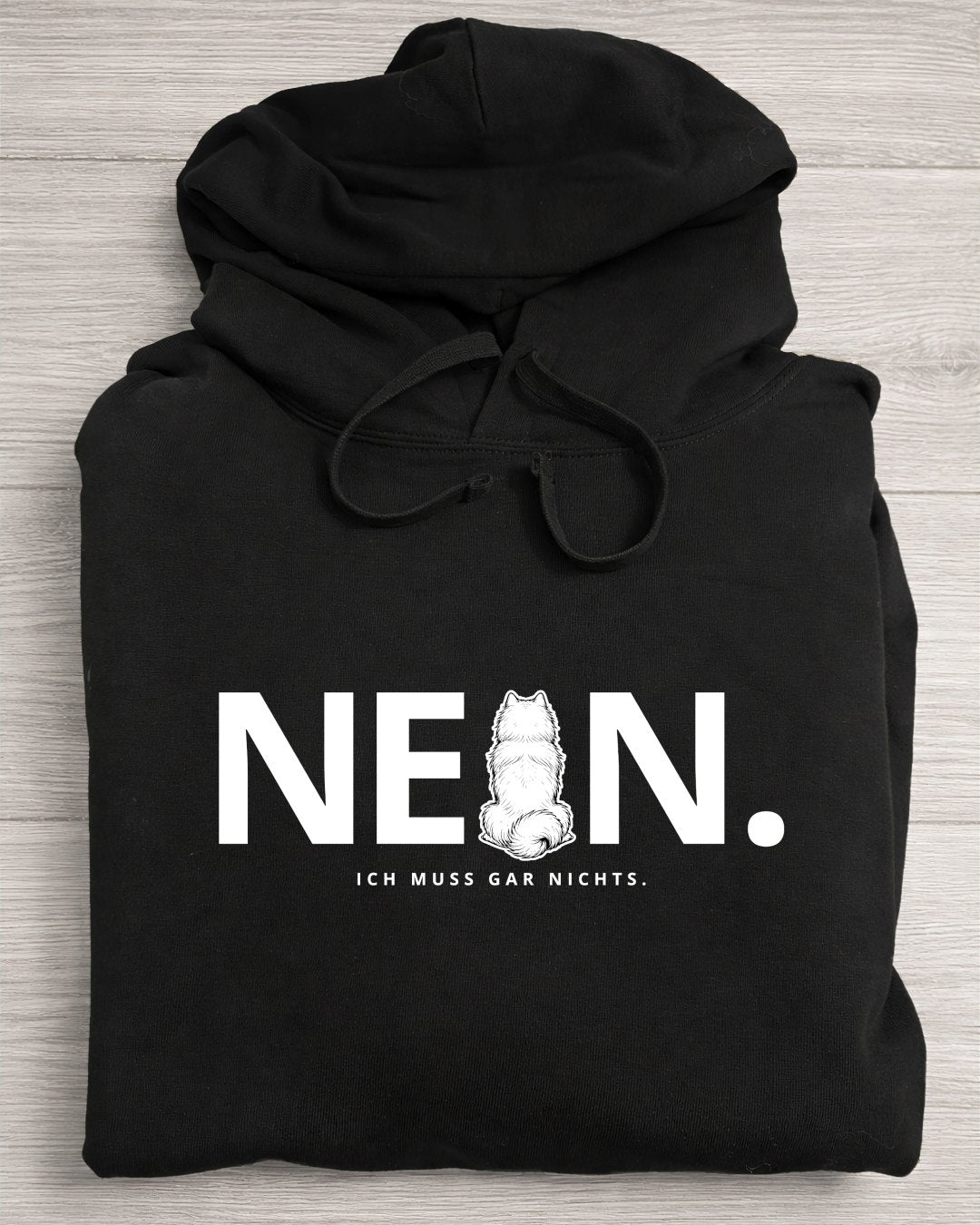 Motiv nah - Nein. Ich muss gar nichts. - Samojede