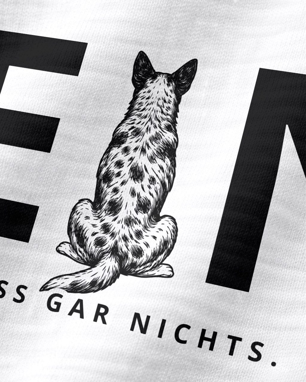 Motiv nah - Nein. Ich muss gar nichts. - Australian Cattle Dog