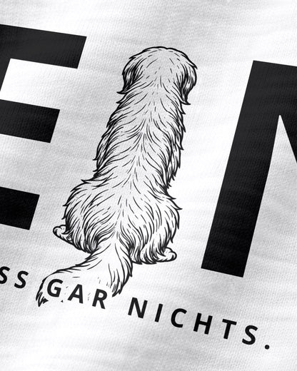 Motiv nah - Nein. Ich muss gar nichts. - Bearded Collie