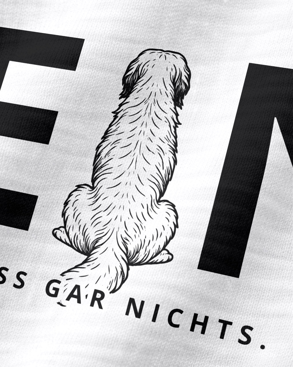 Motiv nah - Nein. Ich muss gar nichts. - Briard