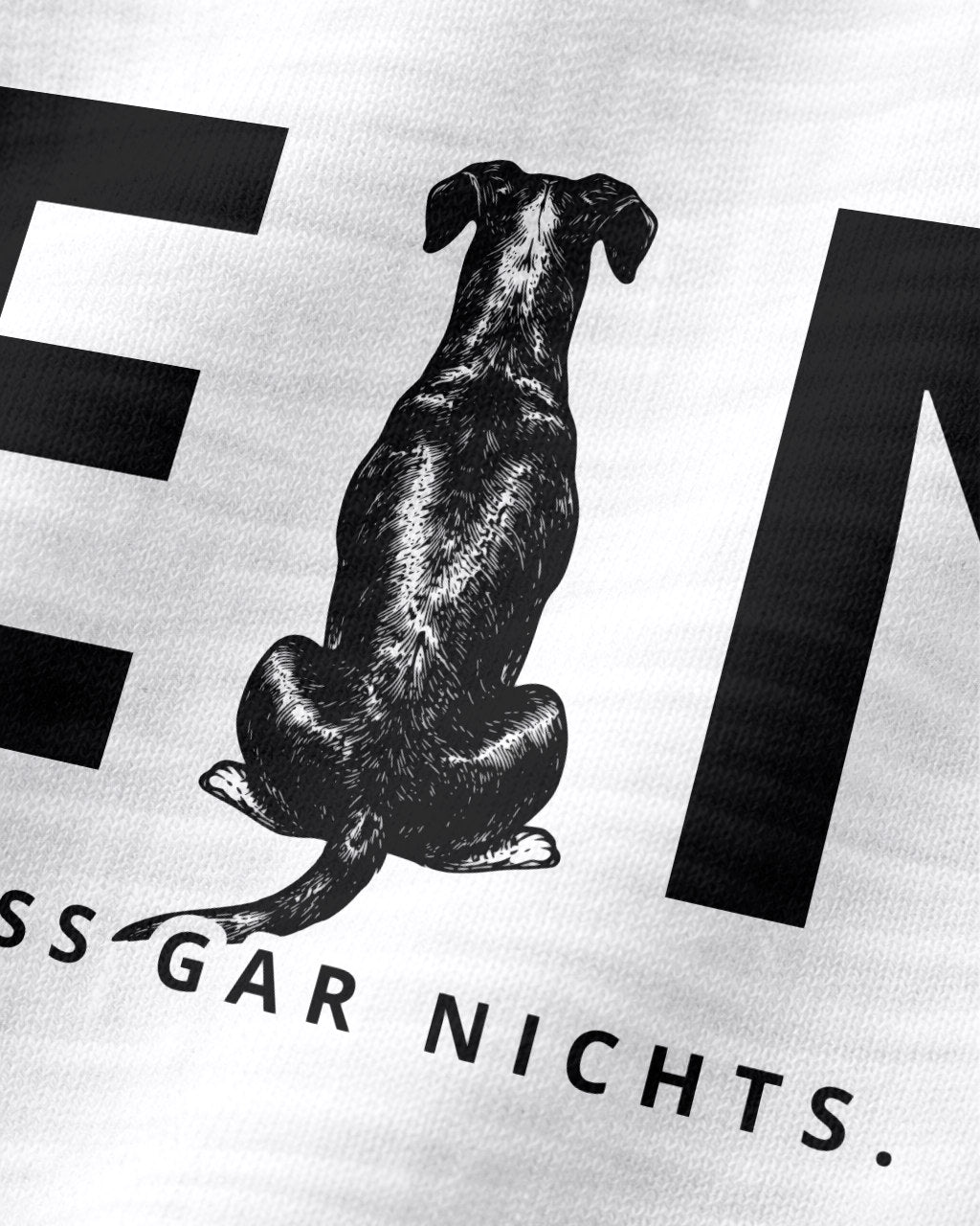 Nein. Ich muss gar nichts. - Deutscher  Pinscher - Detailaufnahme