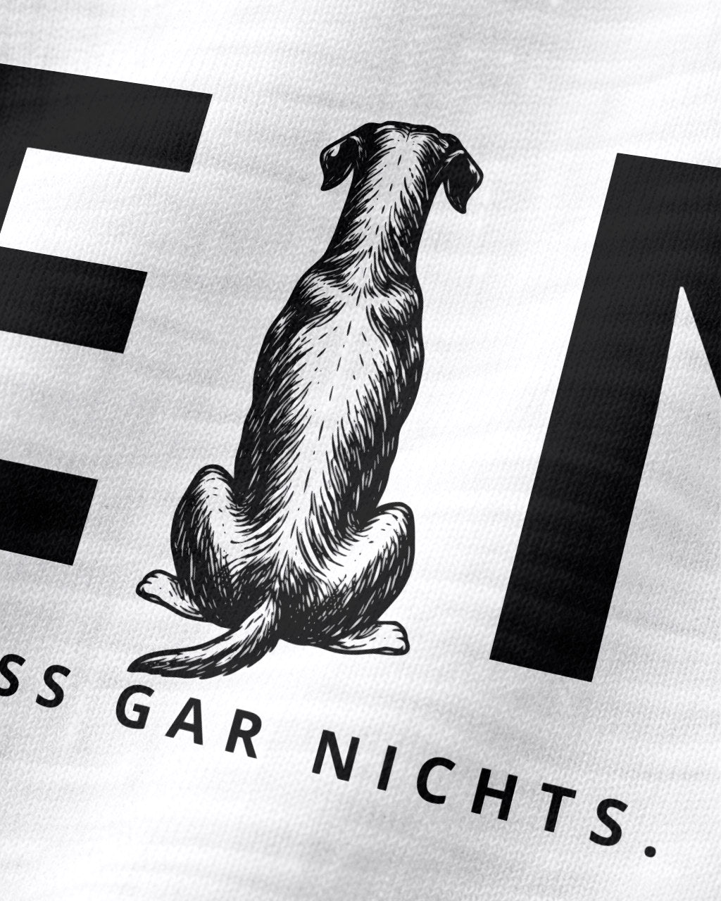 Nein. Ich muss gar nichts. - Dobermann - Detailaufnahme