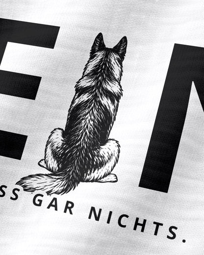 Motiv nah - Nein.Ich muss gar nichts. - Deutscher Schäferhund
