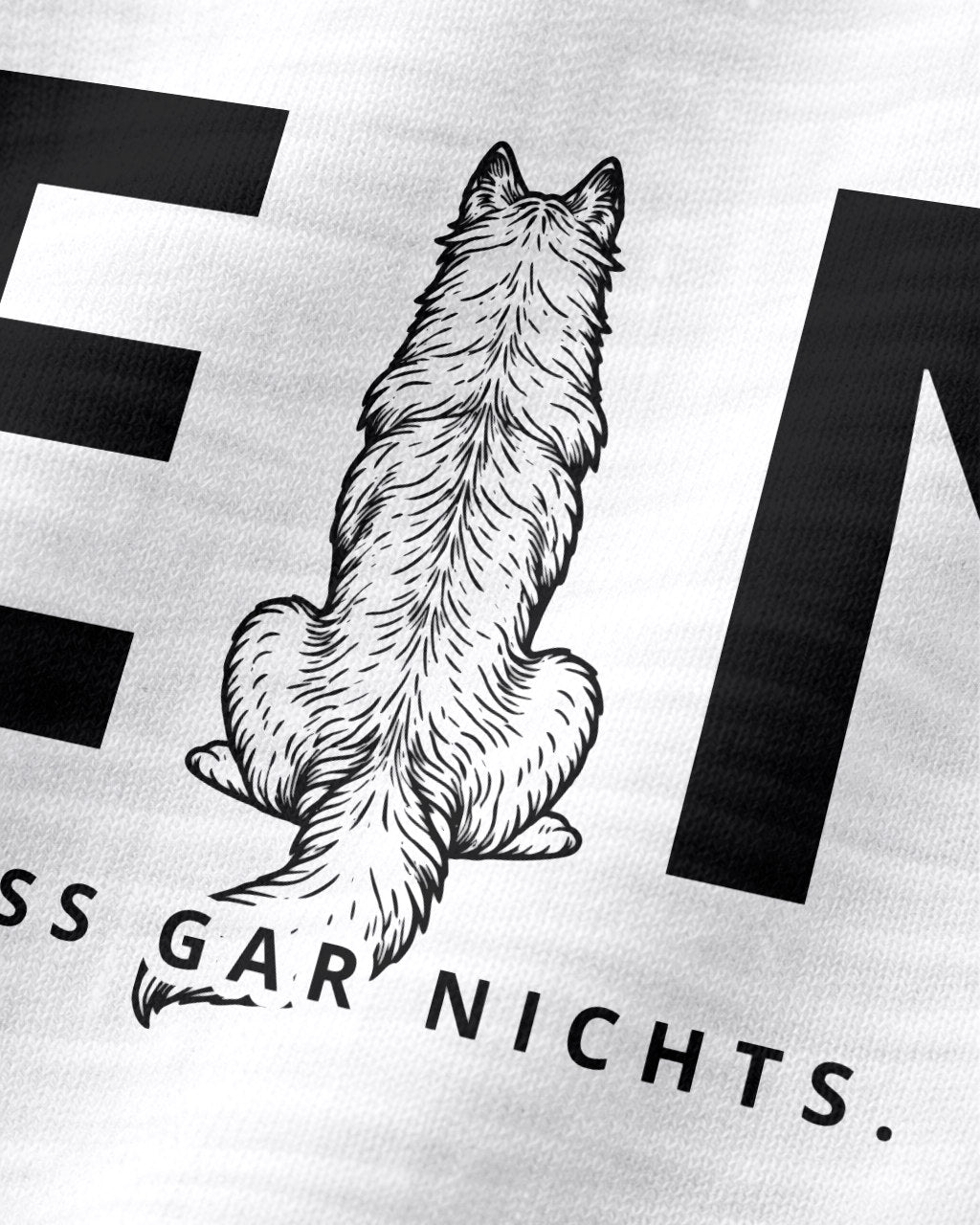 Motiv nah - Nein. Ich muss gar nichts. - Harzer Fuchs