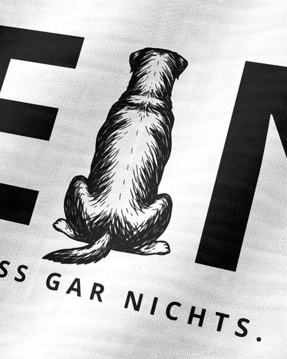 Nein. Ich muss gar nichts. - Rottweiler - Detailaufnahme