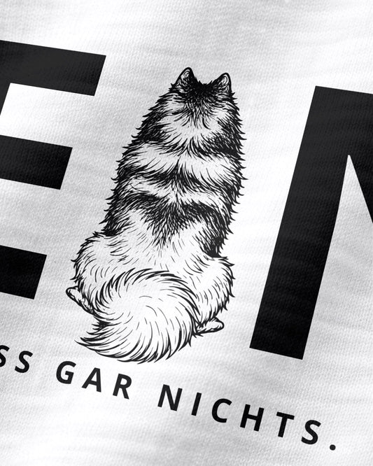 Motiv nah - Nein. Ich muss gar nichts. - Wolfsspitz