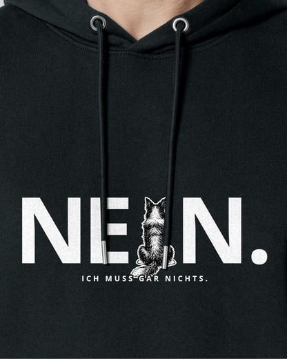 Motiv nah - Nein. Ich muss gar nichts. - Border Collie
