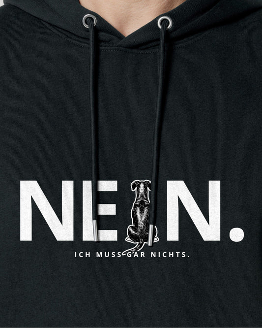 Motiv nah - Nein. Ich muss gar nichts. - Deutscher Pinscher
