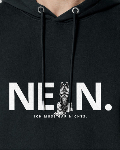 Motiv nah - Nein.Ich muss gar nichts. - Deutscher Schäferhund